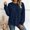 Navy women long sleeve pullover tops a1, variant on xqxayjr Women Long Sleeve Pullover Tops Fall Winter Casual Sweatshirt Solid Round Neck Basic Blouses Crewneck Loose Fit Dressy Work Outfits Clothes, Khaki XL