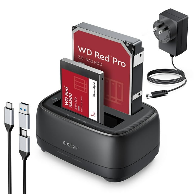 Estación de acoplamiento de disco duro ORICO DD28C3-C USB 3.2 Gen 1