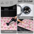 thumbnail image 5 of XYZCANDO Deer Pink Bow Car Trunk Mat 29" x 39", All-Weather Waterproof Cargo Liner with Non-Slip Backing, Easy-Clean Stitched Edge Protector for SUVs, Sedans and Trucks, 5 of 7