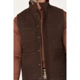 thumbnail image 3 of Blue Ranchwear Men's Insulated Duck Zip-Front Vest Dark Brown XX-, 3 of 4