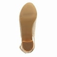 thumbnail image 6 of Badgley Mischka Girls Low Heeled Dress Shoes. (Little Kids Big Kids), Rose Gold, Size: 3, 6 of 6