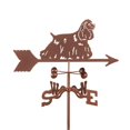thumbnail image 1 of EZ Vane EZ1406-4S Cocker Spaniel Dog Weathervane with Four Sided Mount, 1 of 1