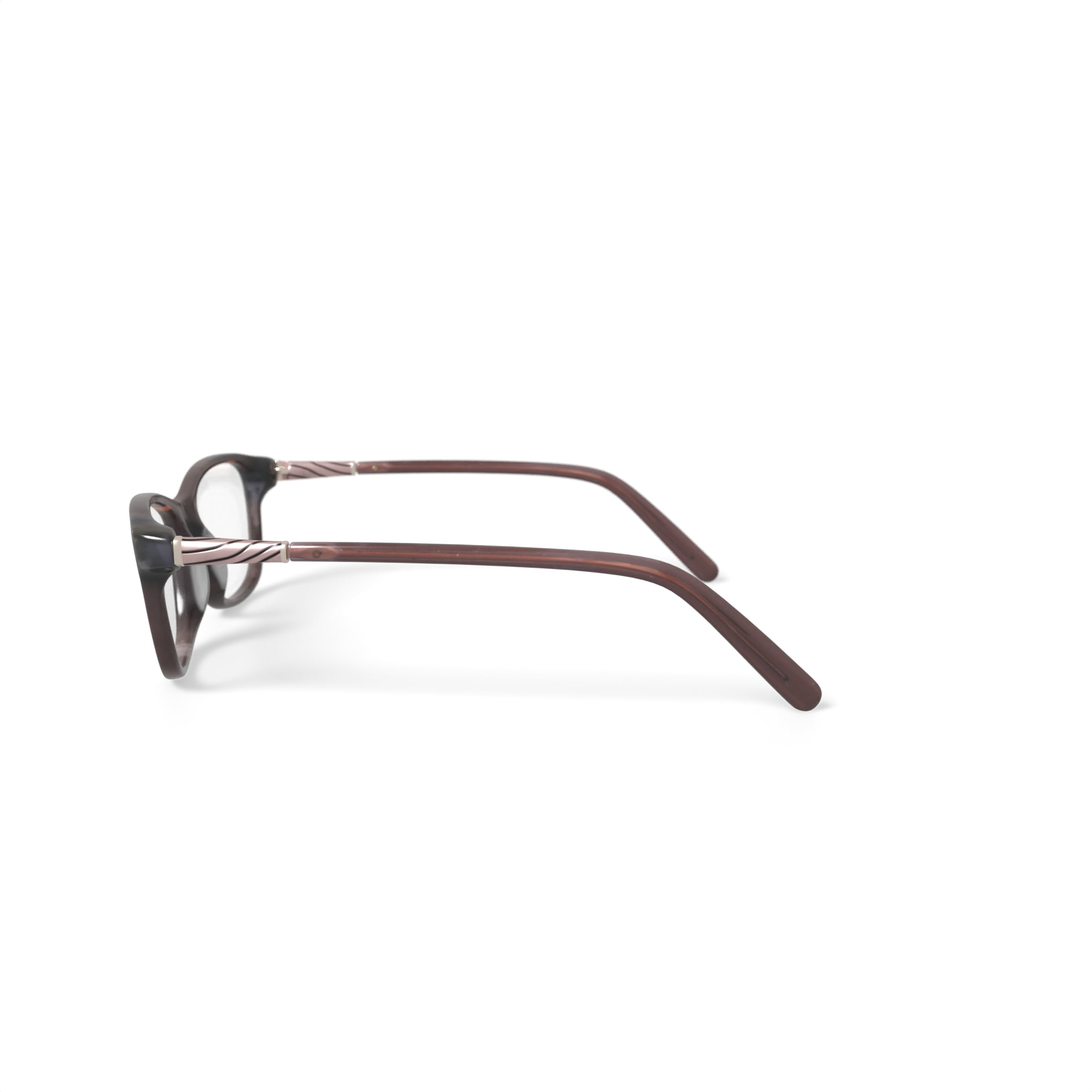 Walmart Women's SCB20AS-01 Rectangular Prescription Eyeglasses with Case, Brown