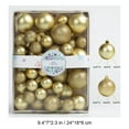 thumbnail image 2 of Fiudx Adornos Navideños, Decorativos Galvanizados Brillantes, Juego Versátil y Glamuroso Navideño, Hermosa Caja de Regalo, Guirnalda de Árbol Fácil de Colgar, Decoración para El Hogar y La Oficina, I, 2 of 5