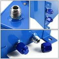 thumbnail image 4 of For 2.5-Gallon Aluminum Street/Drift/Strip/Racing Fuel Cell Blue Gas Tank with Level Sender and Silver Cap, 4 of 5