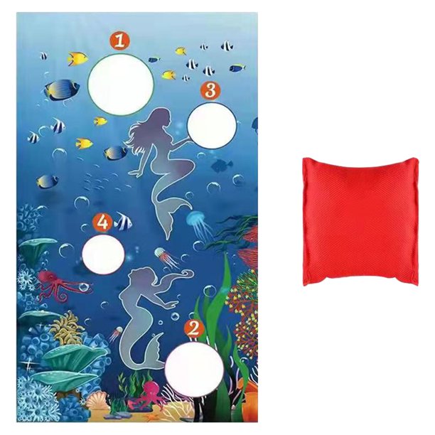 Juego de bolsas de frijol para niños y adultos, juguete seguro para lanzar bolsas al aire libre, fiesta de Navidad, juegos de carnaval, regalo