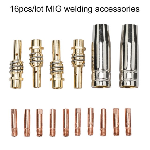 Lefu 16 Mig welding nozzles Co2 torch welding head bracket contact 15AK