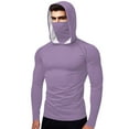 thumbnail image 3 of AnuYalue Big and Tall Sun Shirts for Men Women Long Sleeve Sun Protection Hooded Shirt Lightweight UPF 50+ Hoodie, 3 of 10