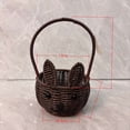 thumbnail image 5 of EGNMCR Closet Organizers and Storage, Organization and Storage, Storage Bins, Storage Containers Easter Handmade Weaving Shopping Rabbits Basket Bath Handheld Basket Outdoor Picnic Basket a basket, 5 of 5