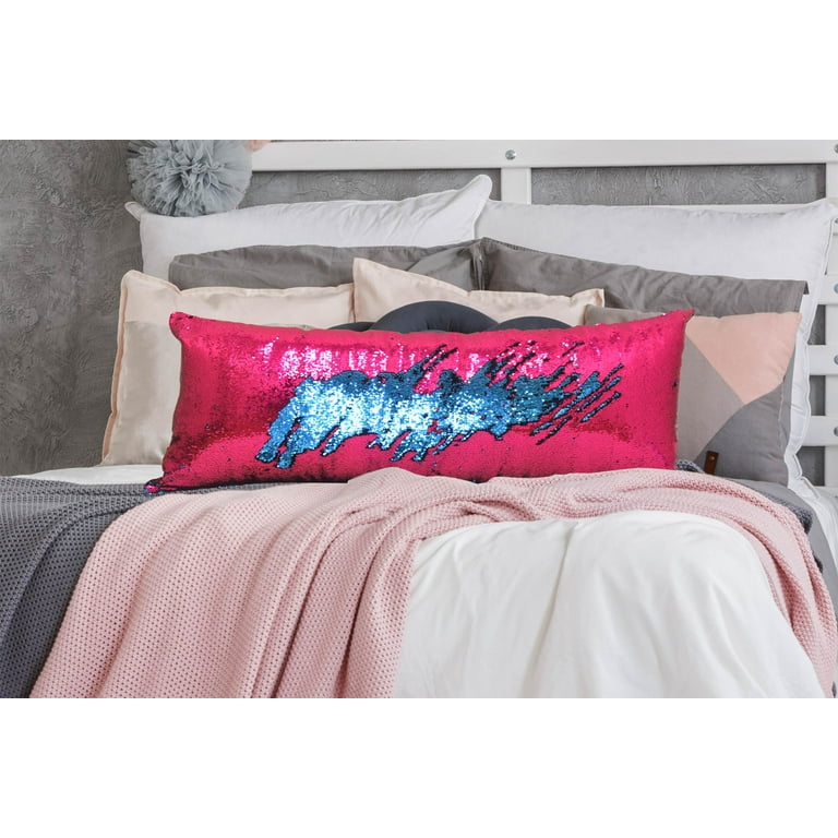 HOT PINK PILLOW Reading Pillow, College Dorm Room Pillow, Hug