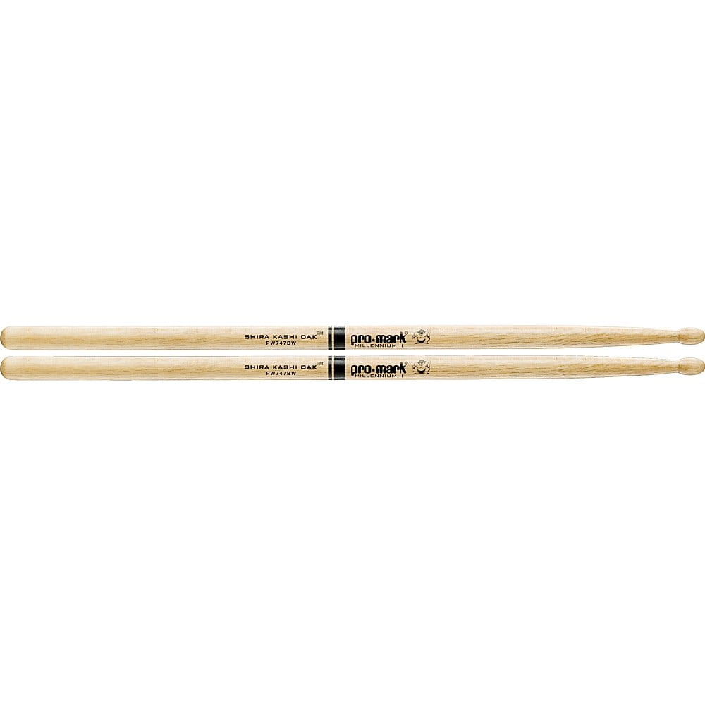 Promark Japanese White Oak Drum Sticks 3-Pair Wood 747B
