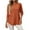 #103-Orange, variant on Neewe Women's Long-Sleeve Crew-Neck Cotton T-Shirt Classic-Fit Shirt Soft Breathable Casual Tee Basic Tops