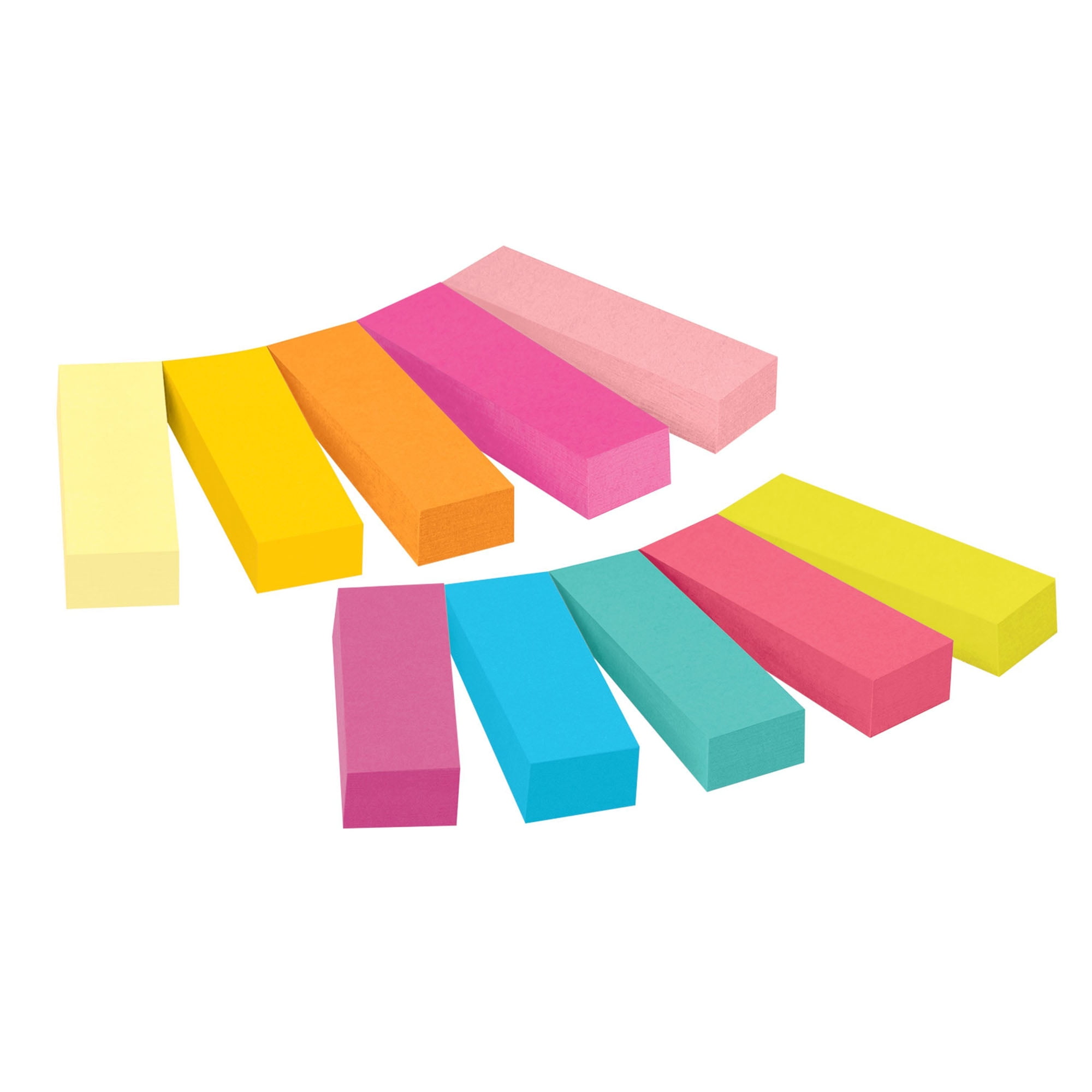 Post-it Page Markers, 50 Sheets/Pad, 10 Pads/Pack, 3 Packs