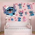 thumbnail image 2 of 3D wall stickers, Stitch wall stickers for interior decoration, background wall decoration, 60X40CM, 2 of 7