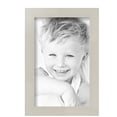 thumbnail image 2 of ArtToFrames 7" x 11" Slanted Lip White Picture Frame, 7x11 inch White Wood Poster Frame (WOM-4825),  Pack, 2 of 7