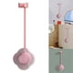 thumbnail image 5 of Soporte para secador de pelo de pared, adhesivo para baño, sin necesidad de taladrar. rosa redondo, 5 of 8