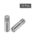 thumbnail image 3 of Uxcell 10 pack M6 x 20mm Slotted Cylindrical Pin 304 Stainless Steel Dowel Locating Pin, 3 of 6