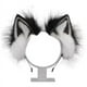 thumbnail image 5 of Diadema con orejas de bestia hecha a mano, tocado de lolita con orejas de gato de imitación, clip de cola KC, oreja de animal de níspero, lolita, fácil de usar, 5 of 5