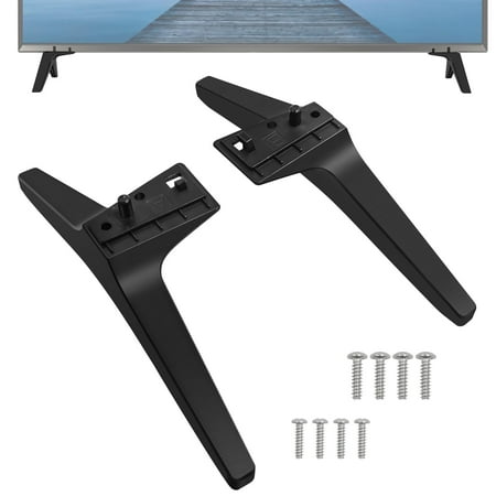 1 Pair Base Stand for LG TV Legs Replacement MAM6498401 for LG 49 50 55 Inch TV Model 49UJ6300/ 49LJ5550/ 49LJ550M-UB/ 49UK6300/ 50UJ6300/50UK6300/ 55LJ5500UA