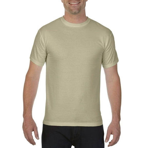 Comfort Colors Ring Spun Garment Dyed T-Shirt, Sandstone, Medium