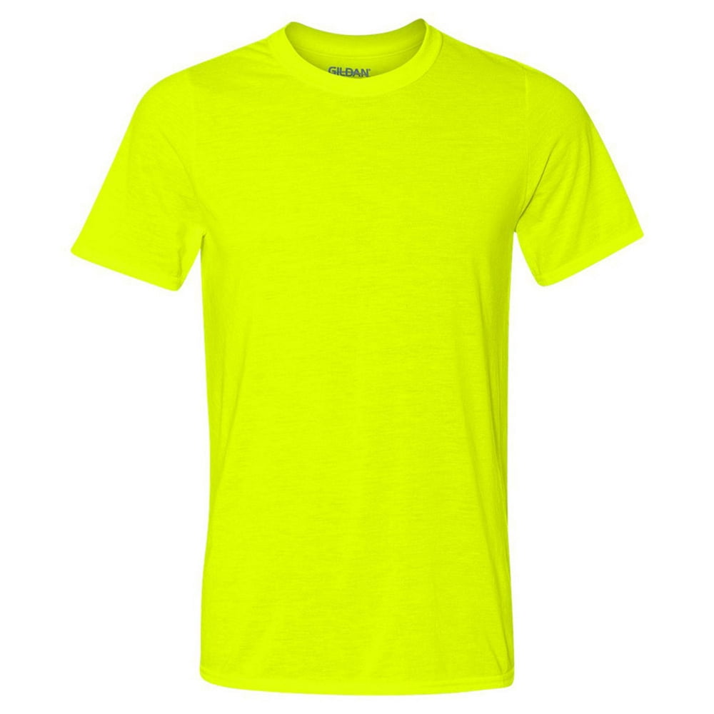 Gildan Gildan 42000 Men's Performance TShirt Safety Green3XLarge