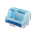 thumbnail image 3 of Vacemry Under $5 Desktop Organizer, Drawer Storage Box with Multiple Compartments, Student Pen Holder for Stationery, Office Supplies, Home Desk Accessories, 3 of 8