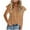 Yellow, variant on Tops for Women Sexy Casual Elegant Fragmented Casual V-Neck Chiffon Shirt Loose and Short Sleeved Tops for Women Tops for Women Sexy Elegant