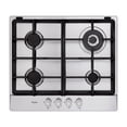 thumbnail image 1 of Parrilla de gas de 60 cm (24 pulgadas) Whirlpool  WP2450S para empotrar de 4 quemadores en acero inoxidable, 1 of 3