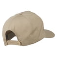 thumbnail image 4 of Middle State Kansas Embroidered Patch Cap - Khaki OSFM, 4 of 5