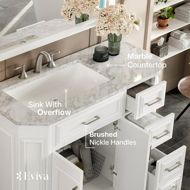 New Marble Countertops for Bathroom Vanities
