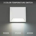 thumbnail image 5 of WAC Lighting Atlantis 6" LED 4000K Aluminum Indoor/Outdoor Wall Light in Black, 5 of 5