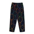 thumbnail image 5 of Naloa Colorful Balloons Print Women’s Ultra-Soft Comfy Pajama Lounge Pants with Pockets & Drawstring, 5 of 8