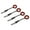 Black, variant on NestledNature RC Car Shell Body Clip: 4PCS Universal Silicone Metal Retainer Pins For 1/10 Model Car