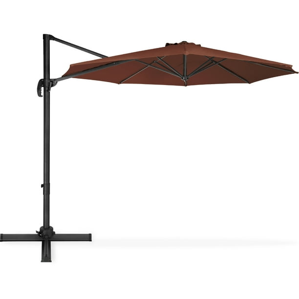 Best Choice S 10ft 360 Degree Rotating Cantilever Offset Patio Umbrella W Easy Tilt Brown Com - 4 Piece Cantilever Offset Patio Umbrella Circular Base Stand Best Choice S 10ft 360 Degree Rotating Cantilever Offset Patio Umbrella W Easy Tilt Brown Com - 4 Piece Cantilever Offset Patio Umbrella Circular Base Stand