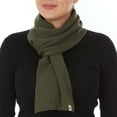 thumbnail image 4 of 100% Merino Wool Knit Scarf - Midweight, 4 of 11