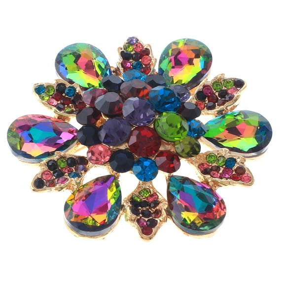Rhinestone Crystal Brooch