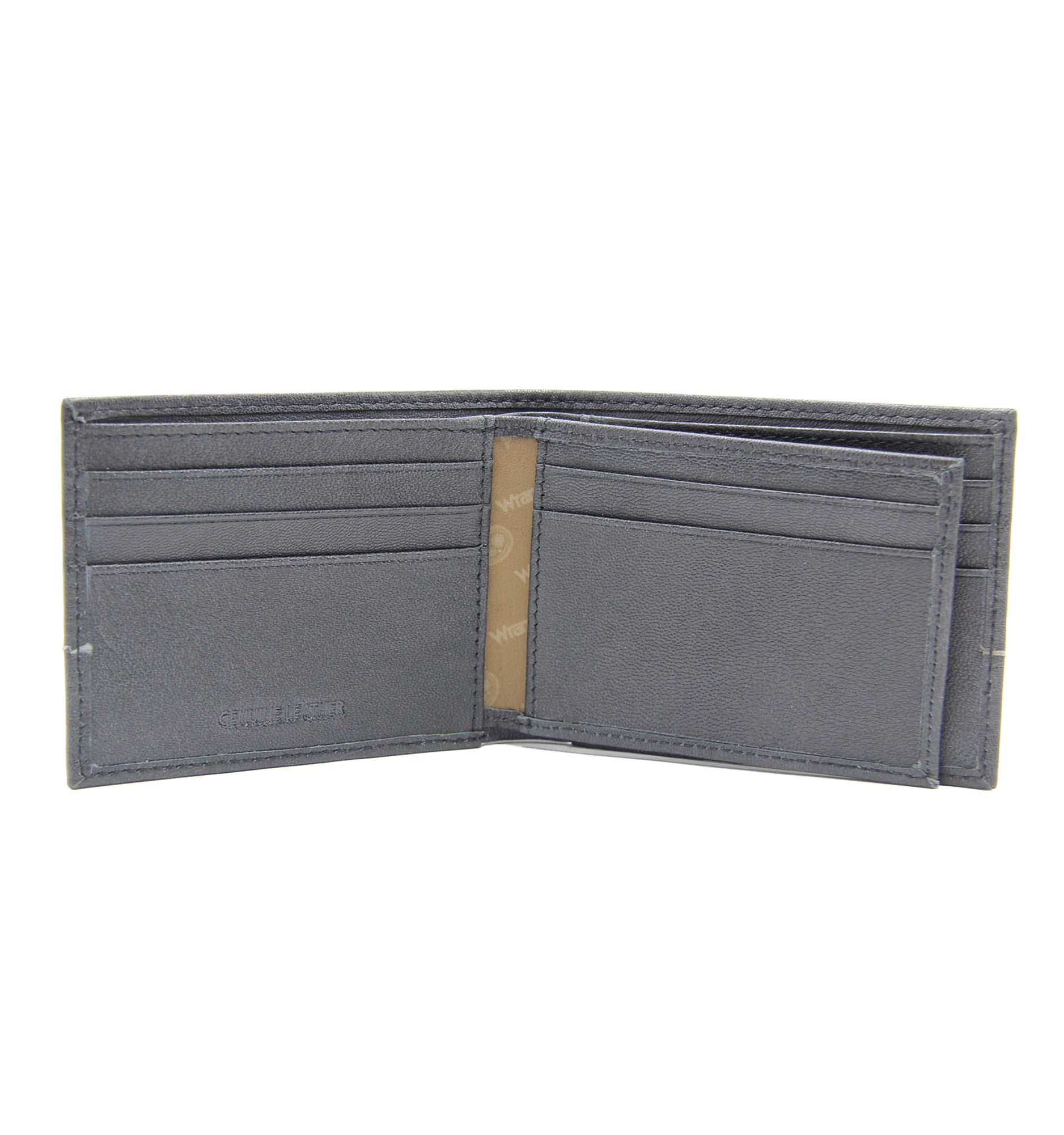 Wrangler Leather Bifold Wallet, Black photo 4