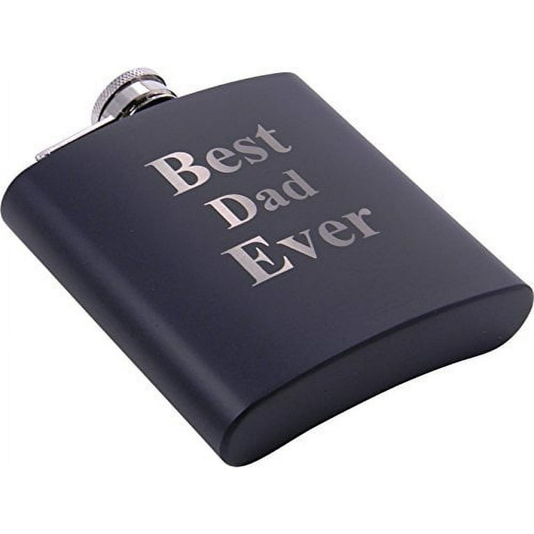 8oz BLACK Grandfather Flask 8oz BLACK Grandfather Flask