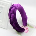 thumbnail image 3 of SPRING PARK Headbands Hair Hoop for Women, Wide Brim Headbands Wide Headband Hair Bands Elastic Hair Accessories for Women and Girls, 3 of 8