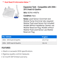 thumbnail image 2 of Expansion Tank - Compatible with 2006 - 2013 Audi A3 Quattro 2007 2008 2009 2010 2011 2012, 2 of 2
