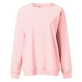 thumbnail image 4 of Gkeoshab Sweater Dress Women's Oversized Sweaters 2025 Fall Outfits Trendy Crewneck Knit Fashion Pullover Tops Pink L, 4 of 8