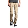 thumbnail image 3 of Victorious Men's Skinny Slim Fit Stretch Raw Denim Jeans - Multiple Colors & Sizes, 3 of 6