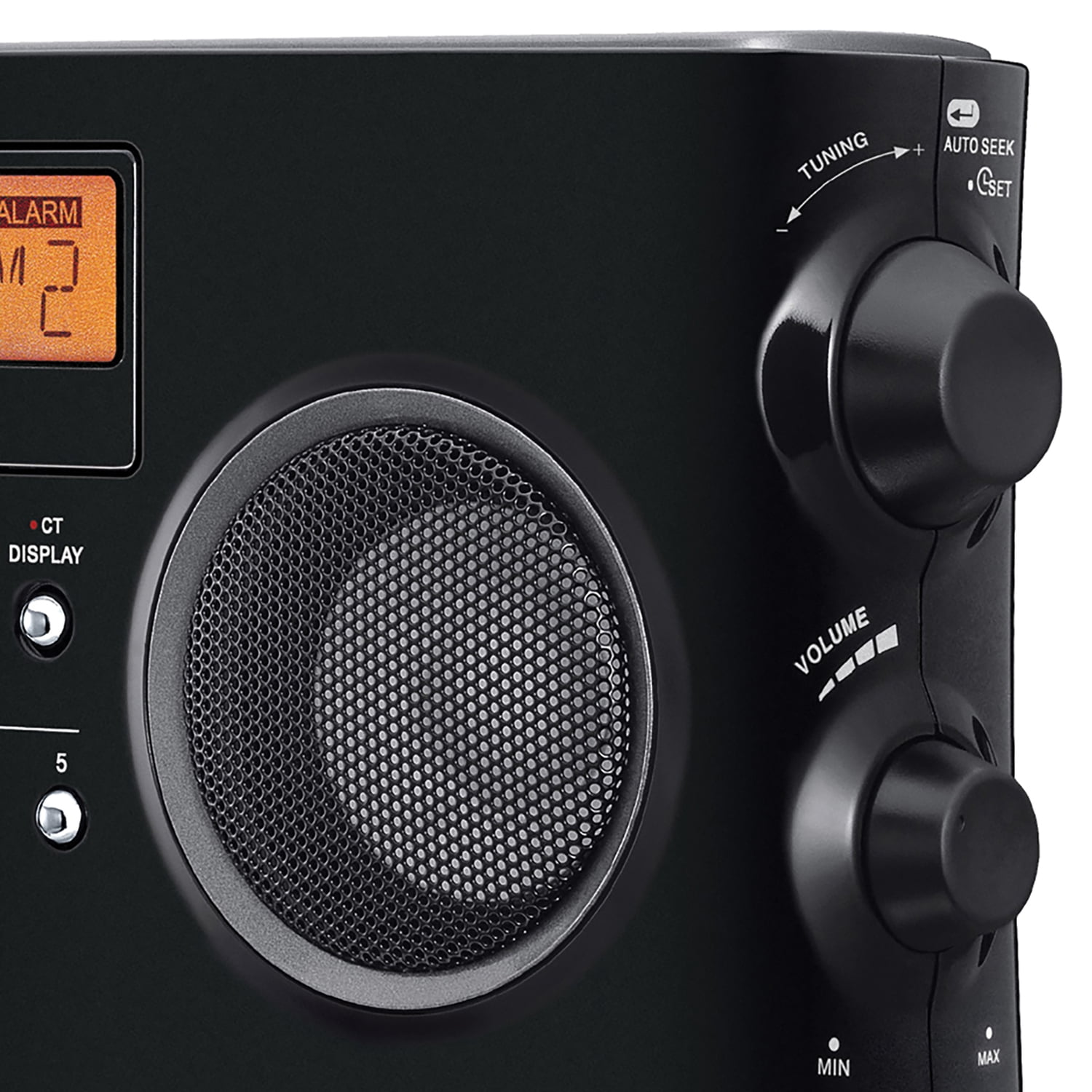 Sangean FM-Stereo/AM Portable Digital-Tuning Radio (Black), PR-D5 BKPT
