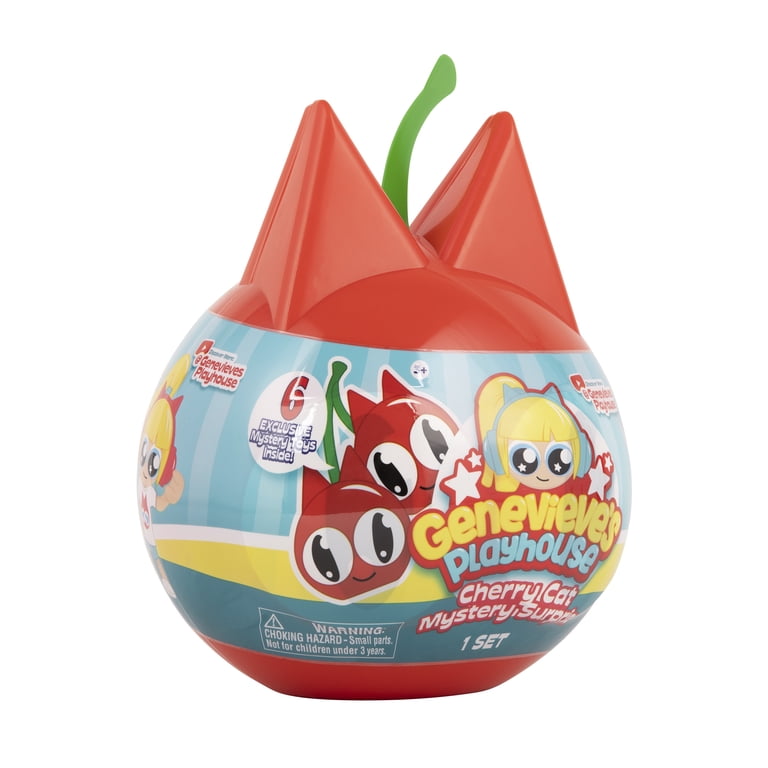 Genevieve's Playhouse Cherry Cat Mystery Surprise, Official Brand