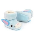 thumbnail image 7 of Otqutp Toddler Outdoor Shoes&nbsp;0-12 Months Baby Boys Girls Winter Boots Baby Sneakers Cute Animal Shoes Walking Warm Shoes First Walking Boots(Blue,3-6 Months), 7 of 7