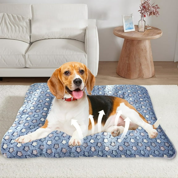 JunYeShi Clearance Under $2.00 Thick Plushs Pet Bed fors and s Super Soft Warm Mat Cushion Non Slip Pet Sleeping Pad for All Seasons