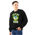thumbnail image 3 of Luck of the Irish Clover Tootsie Owl Sweatshirt for Men or Women Brisco Brands S, 3 of 6