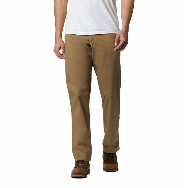Pantalón de senderismo Columbia Rapid Rivers para hombre Flax 38x32