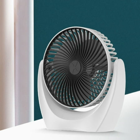 

Dropshipme 3D Luchtcirculatie Luchtkoeler Usb Fan Ultra Low Noise Cooling Fan Speed Aanpassing Geschikt Voor Thuis Bureau Kantoor