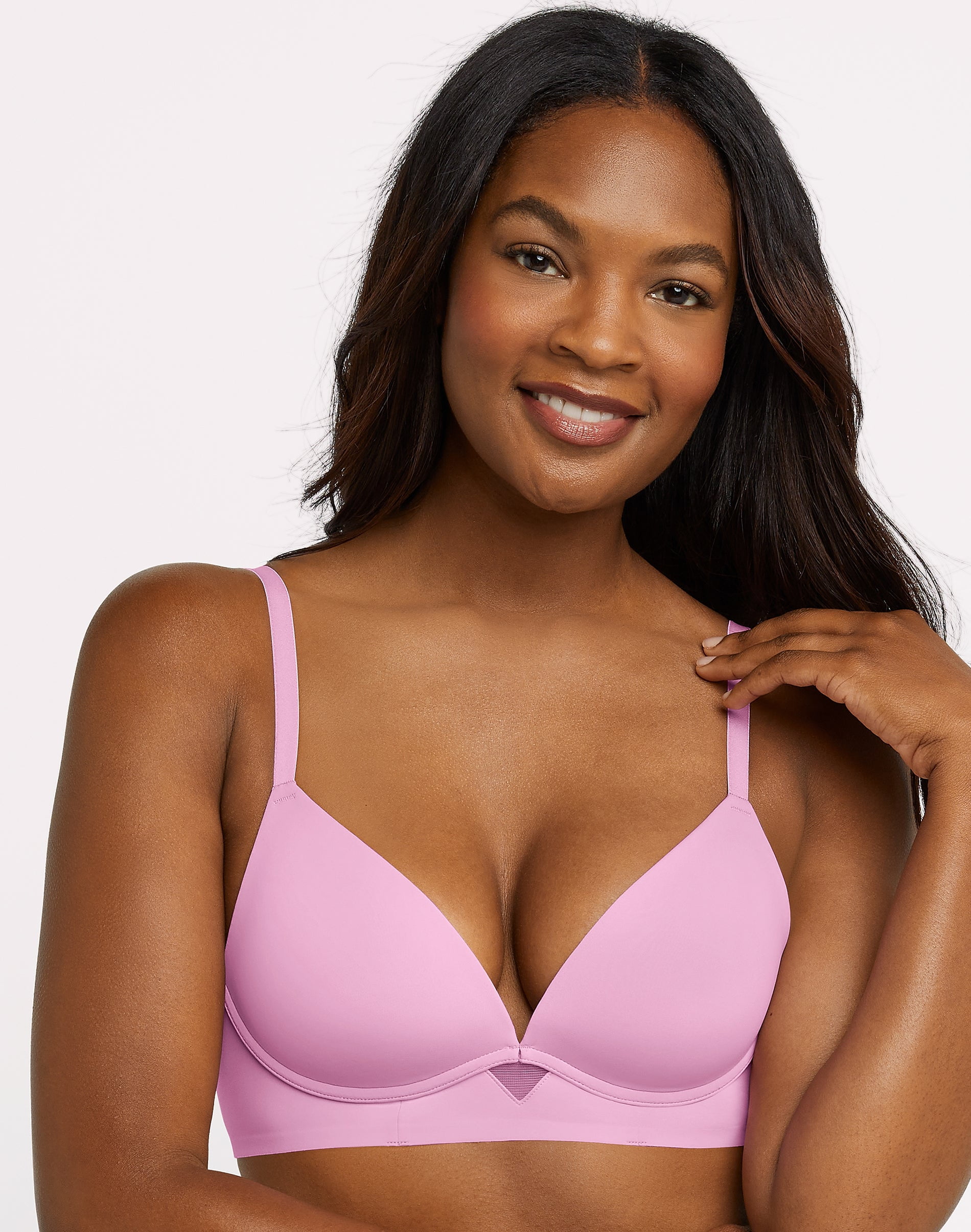 Maidenform womens one fab fit wireless demi bra walmart